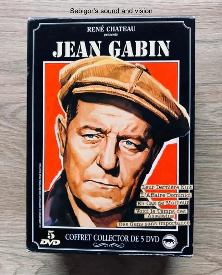 Coffret 5 DVD Jean Gabin.